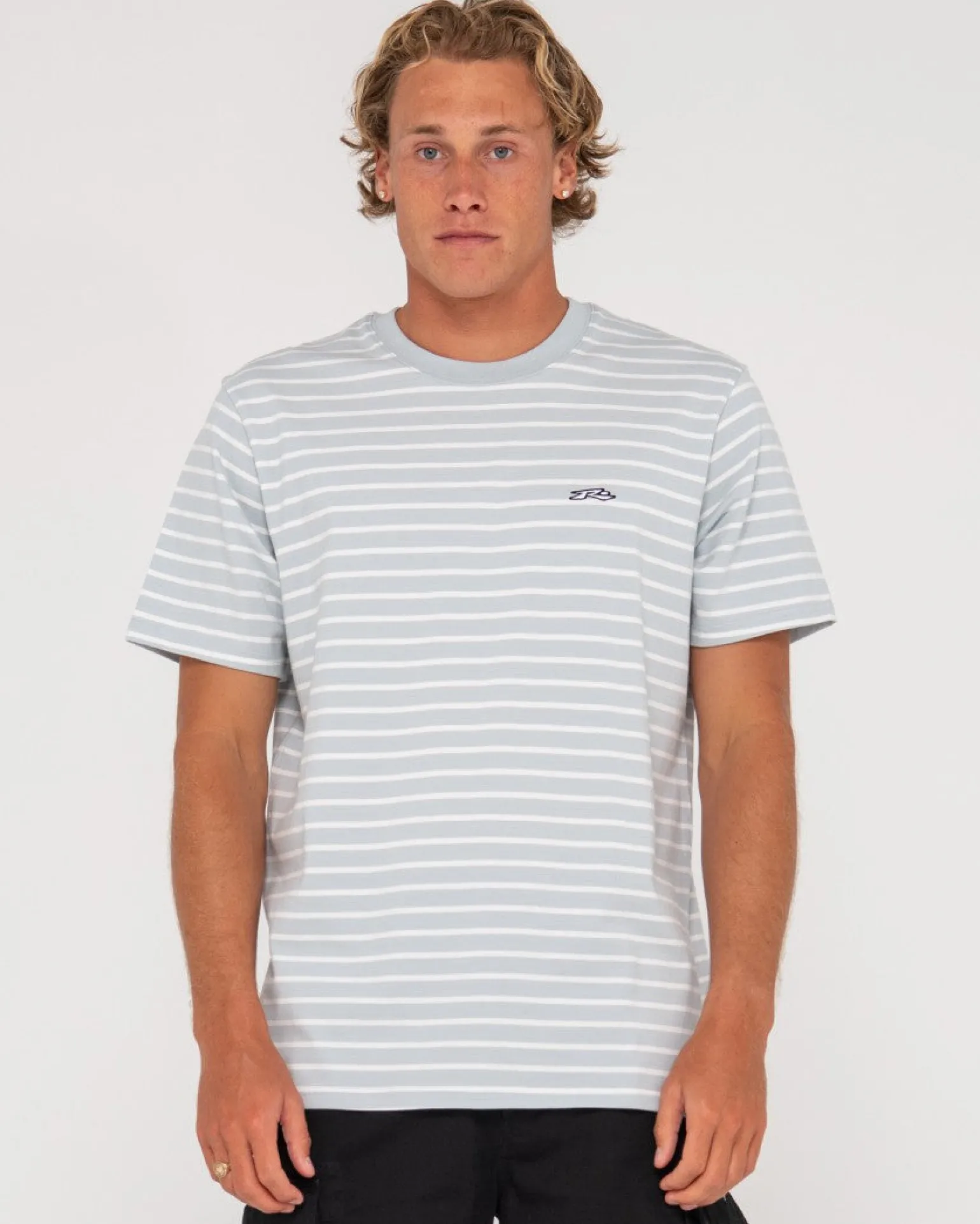 Changing Lanes Short Sleeve Stripe Tee | Rusty Best Sale