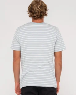 Changing Lanes Short Sleeve Stripe Tee | Rusty Best Sale