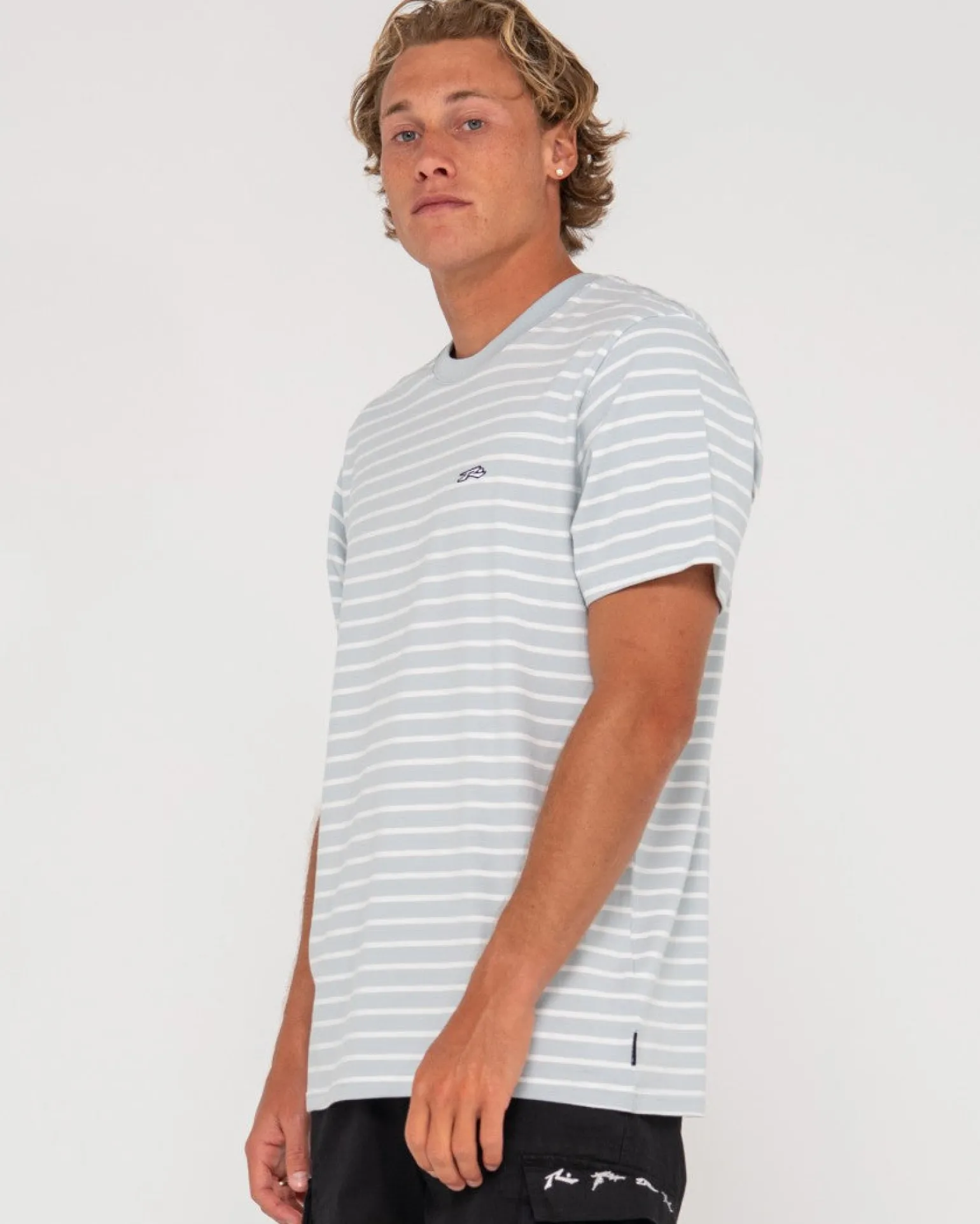 Changing Lanes Short Sleeve Stripe Tee | Rusty Best Sale