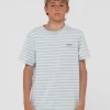 Changing Lanes Striped Tee Boys | Rusty Best