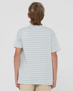 Changing Lanes Striped Tee Boys | Rusty Best
