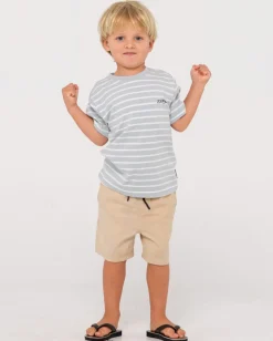 Changing Lanes Striped Tee Runts | Rusty Fashion