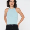Charis Rib Knit Tank | Rusty Hot