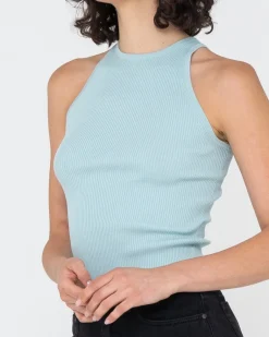 Charis Rib Knit Tank | Rusty Hot
