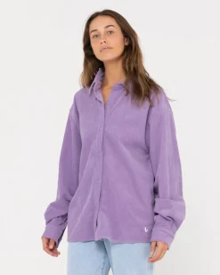 Chelsea Oversized Cord Shirt | Rusty Discount