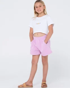 Choose Your Future Fleece Short Girls | Rusty Store