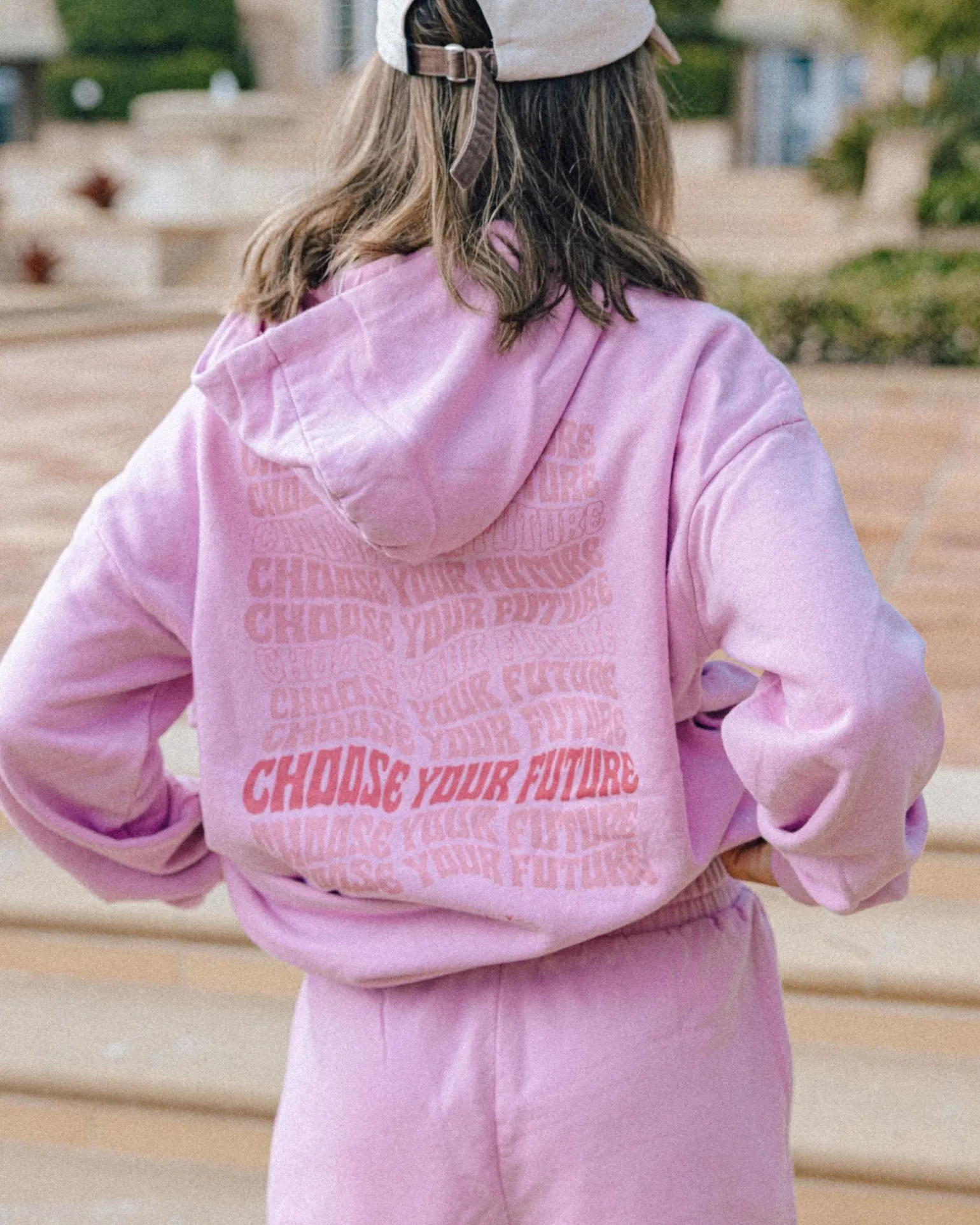 Choose Your Future Oversize Hoodie | Rusty Online