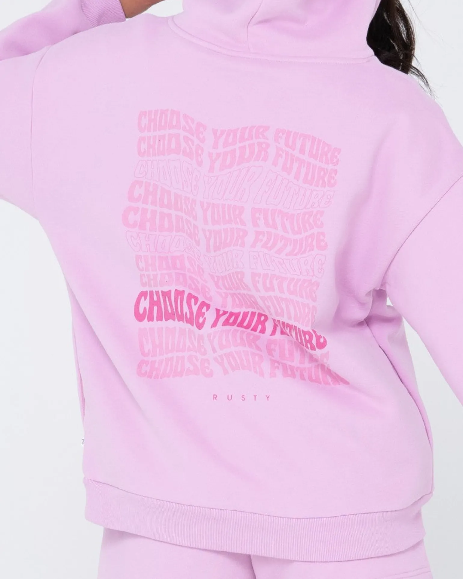 Choose Your Future Oversize Hoodie | Rusty Online