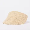 Cindy Straw Adjustable Visor | Rusty Best