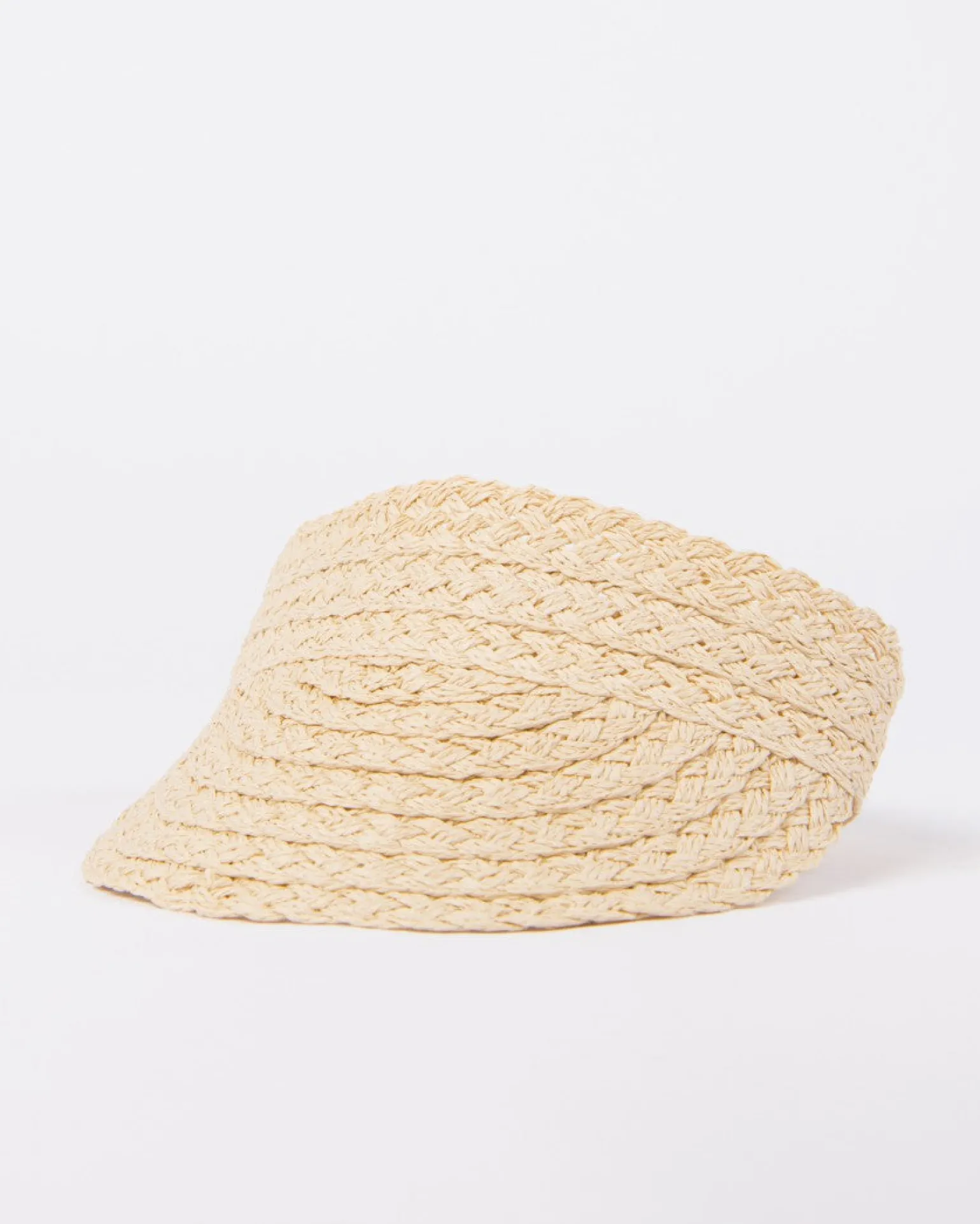 Cindy Straw Adjustable Visor | Rusty Best