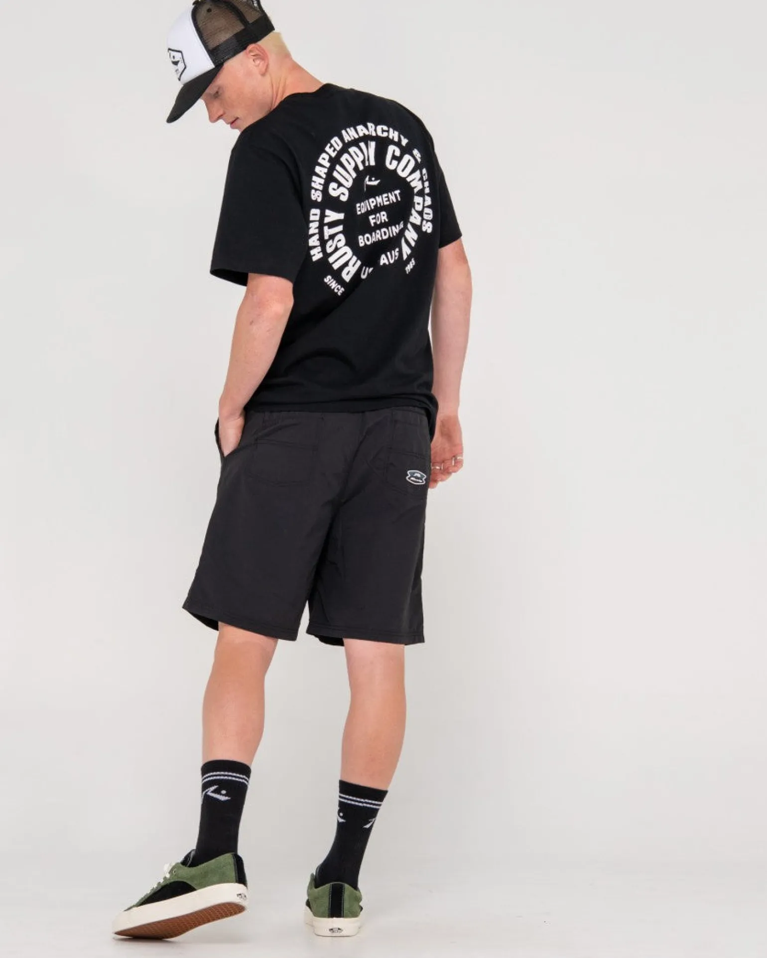 Circular Short Sleeve Graphic Tee | Rusty Best