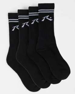 Comp Mid Calf 4-Sock Pack | Rusty Clearance