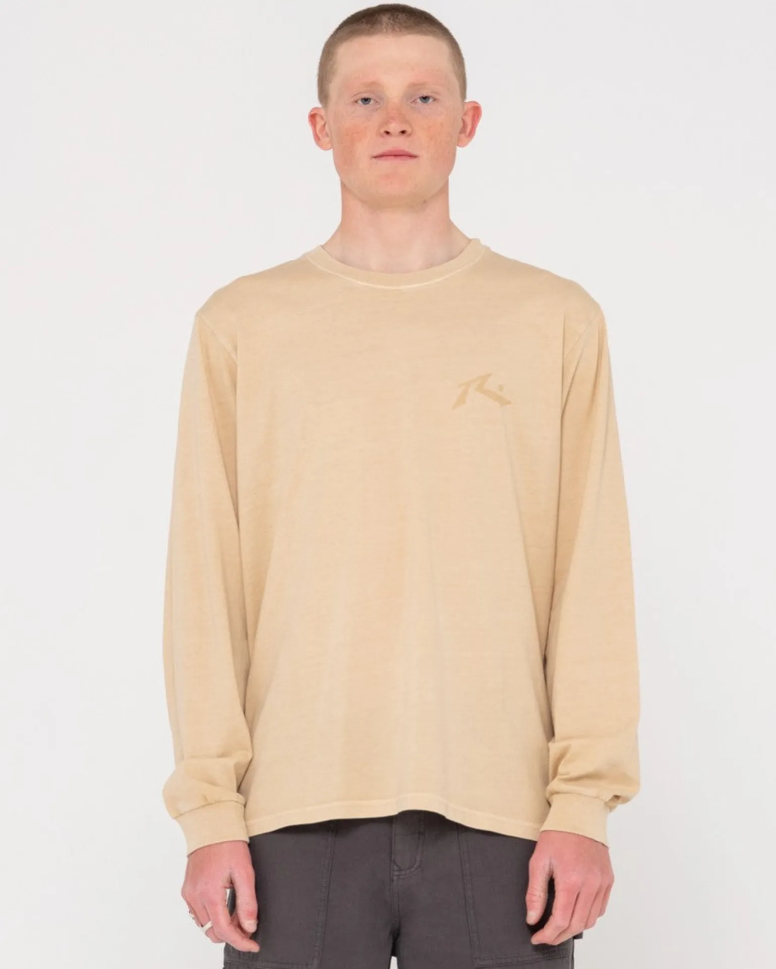 Comp Wash Long Sleeve Tee | Rusty Clearance