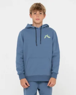 Competition Hooded Fleece Boys | Rusty Clearance