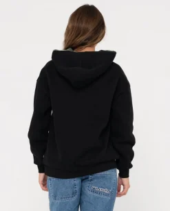 Country Club Oversized Hooded Fleece | Rusty Cheap