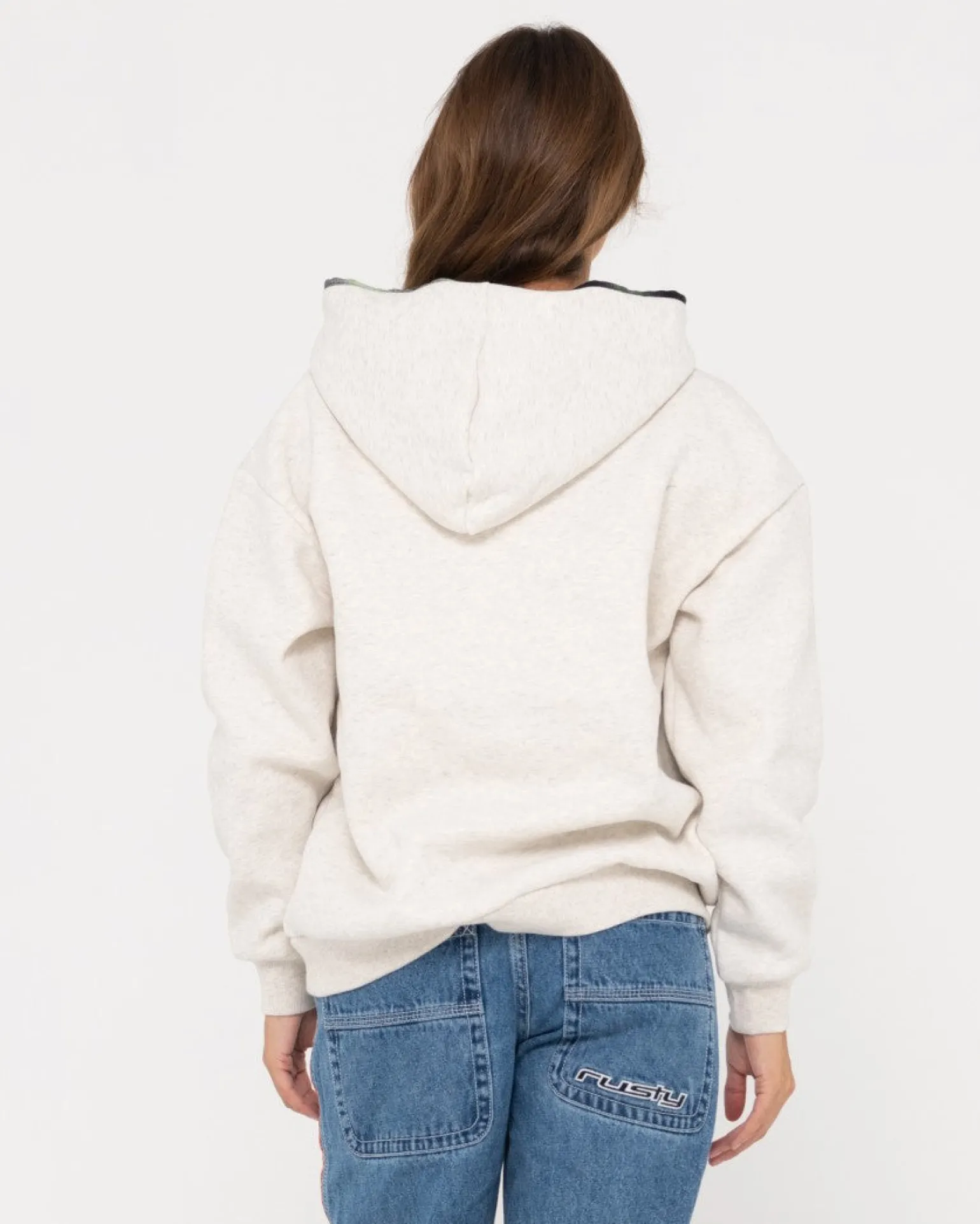 Country Club Oversized Hooded Fleece | Rusty Best Sale