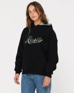 Country Club Oversized Hooded Fleece | Rusty Cheap