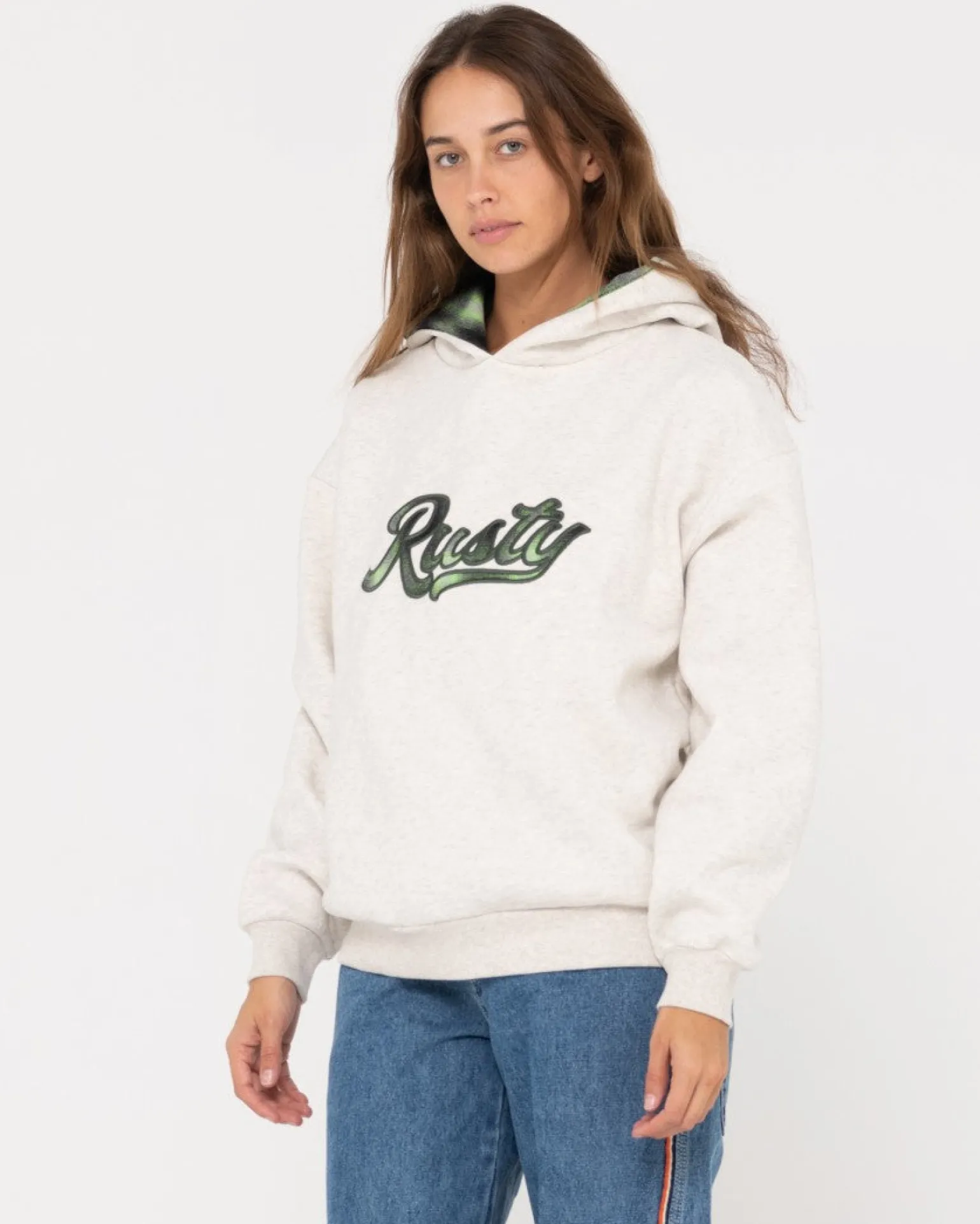 Country Club Oversized Hooded Fleece | Rusty Best Sale
