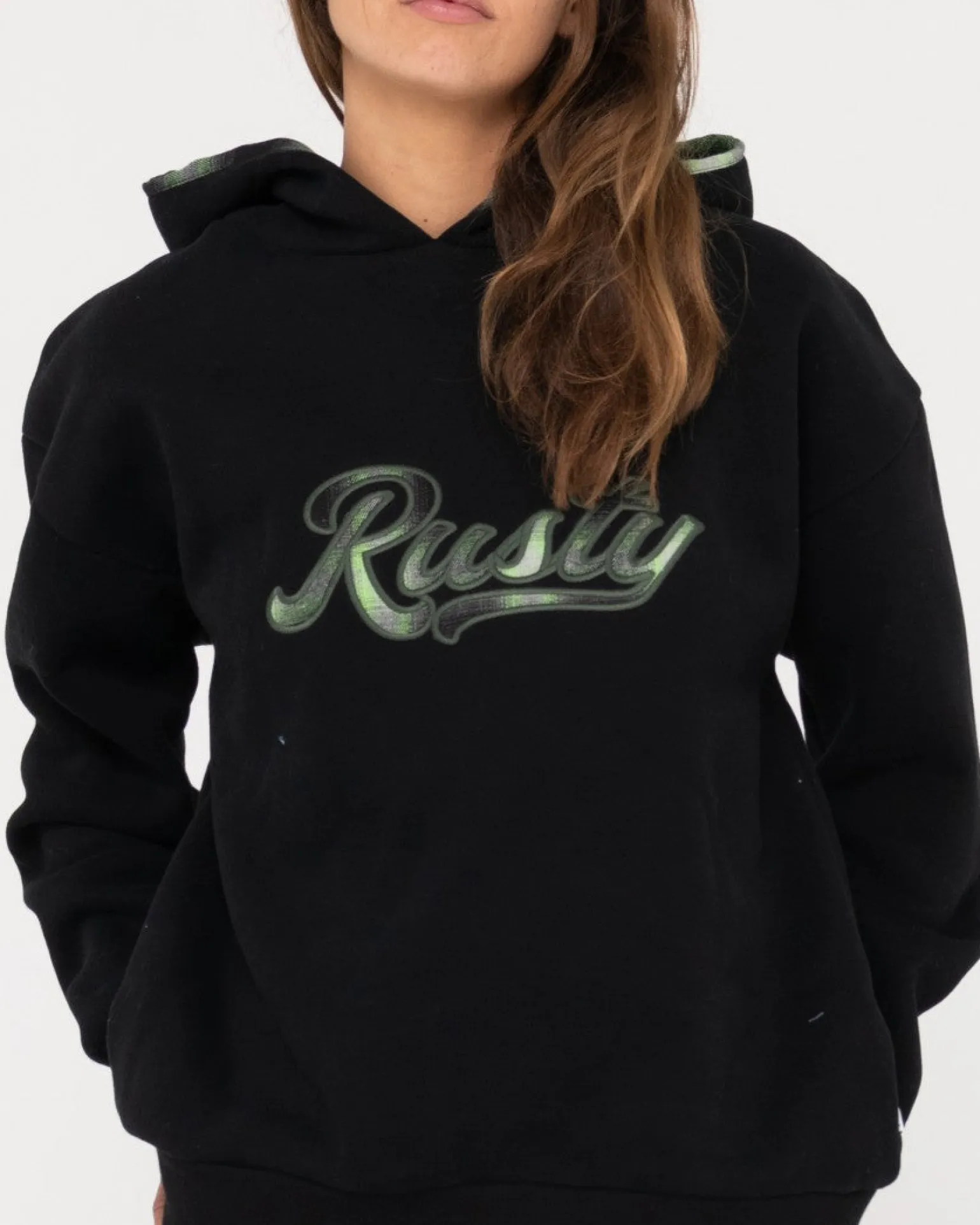 Country Club Oversized Hooded Fleece | Rusty Cheap