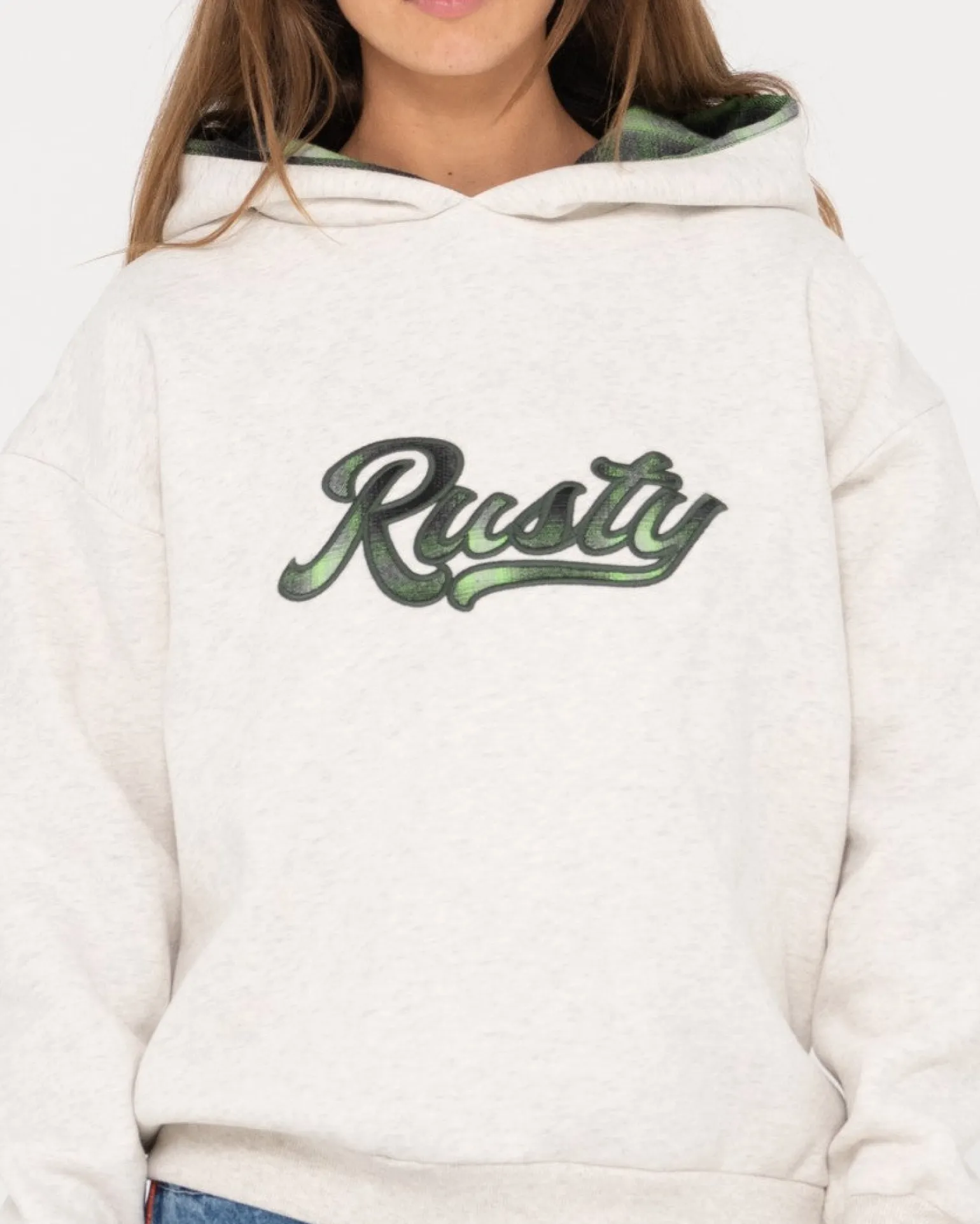 Country Club Oversized Hooded Fleece | Rusty Best Sale