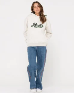 Country Club Oversized Hooded Fleece | Rusty Best Sale