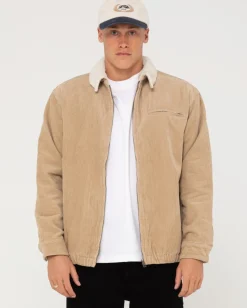 Coup Cord Zip Up Jacket | Rusty Cheap