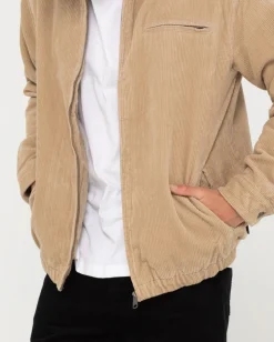 Coup Cord Zip Up Jacket | Rusty Cheap