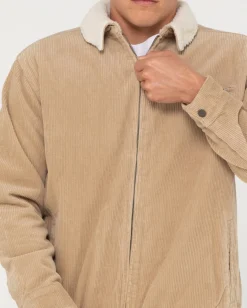 Coup Cord Zip Up Jacket | Rusty Cheap