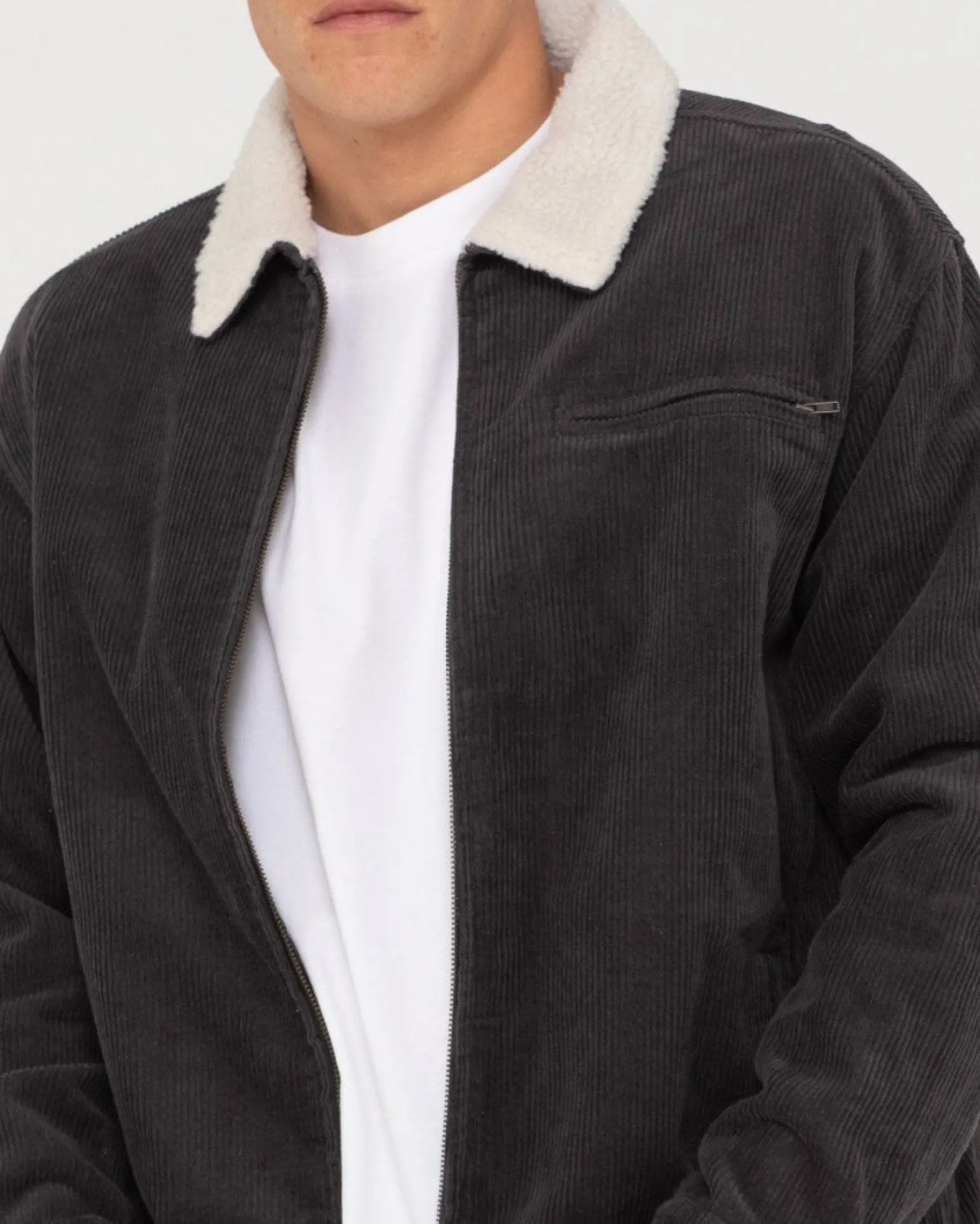 Coup Cord Zip Up Jacket | Rusty Cheap