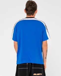 Crave The Grave Mesh Shoulder Panel Tee | Rusty Shop