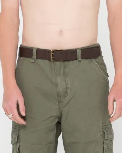 Cutback 2 Vegan Leather Belt | Rusty Hot