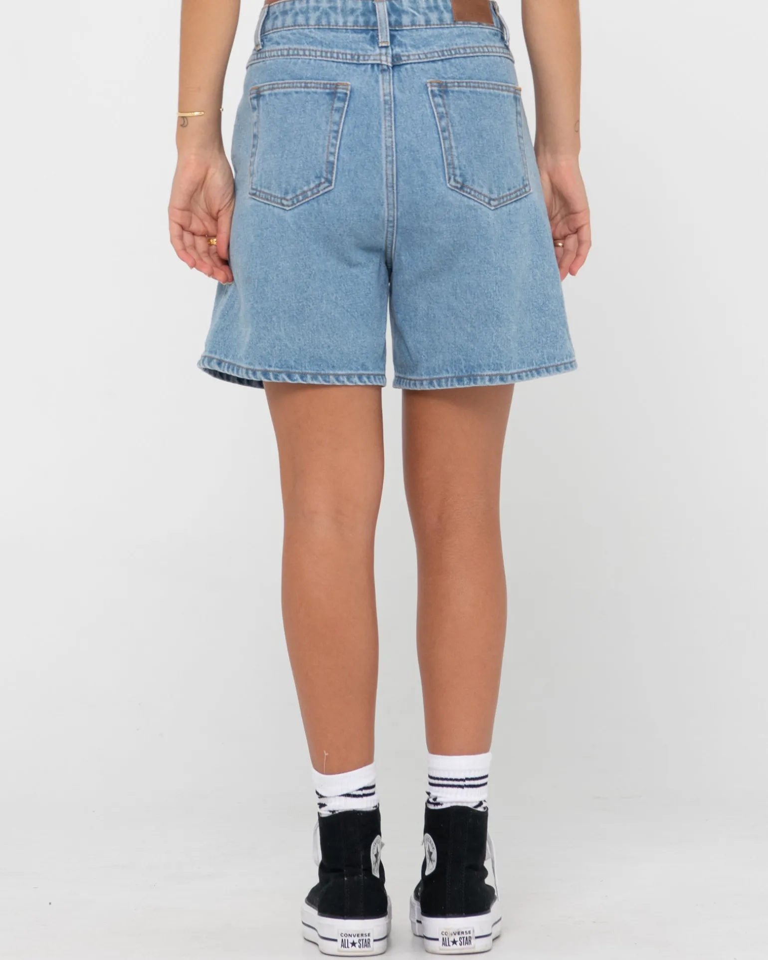 Cyprus High Waisted Denim Short | Rusty Flash Sale