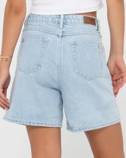 Cyprus High Waisted Denim Short | Rusty Store