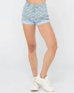 Daisy High Waisted Denim Short | Rusty Flash Sale