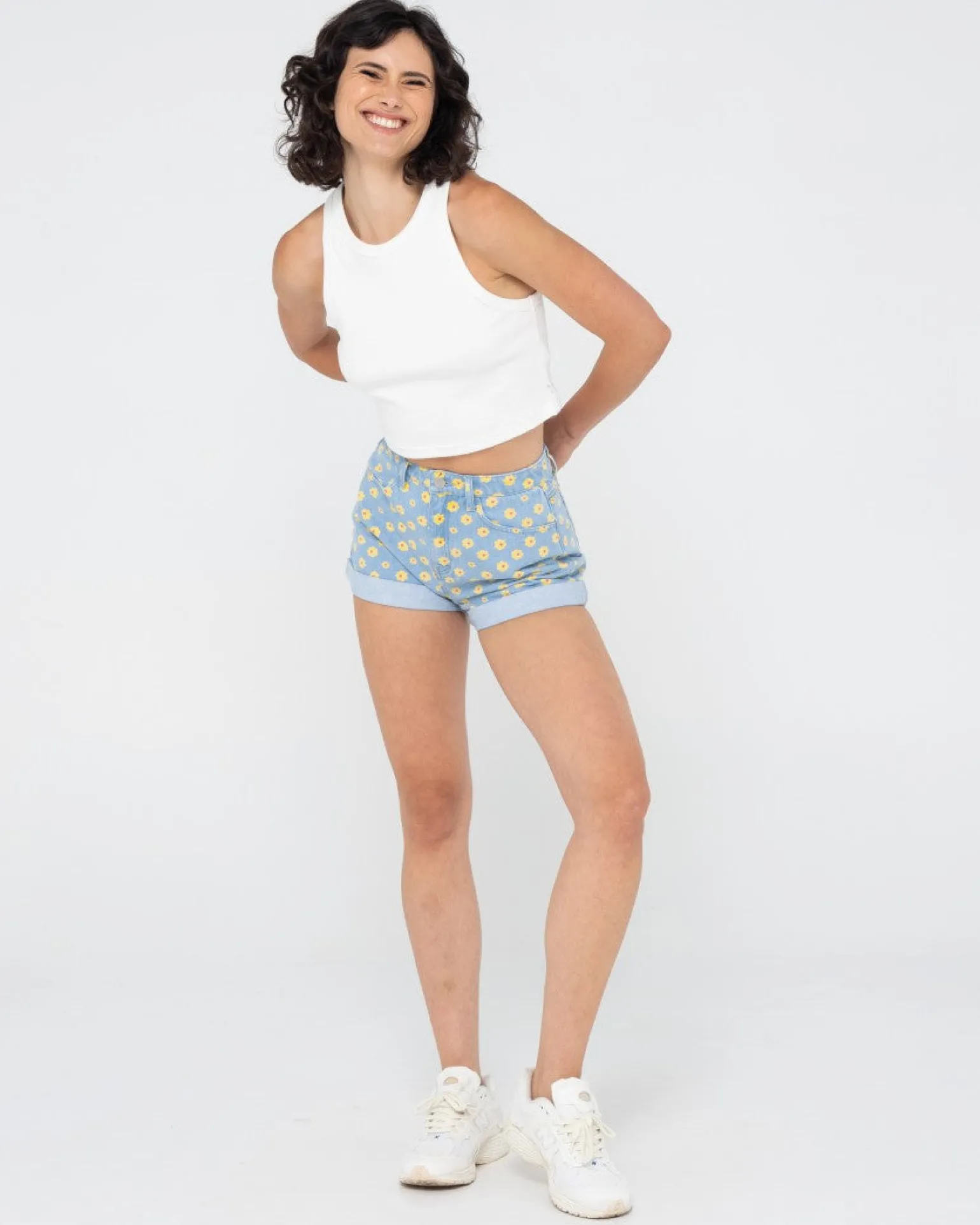 Daisy High Waisted Denim Short | Rusty Flash Sale