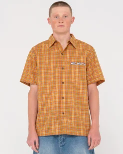 Datsun 2K Relaxed Check Shirt | Rusty Discount