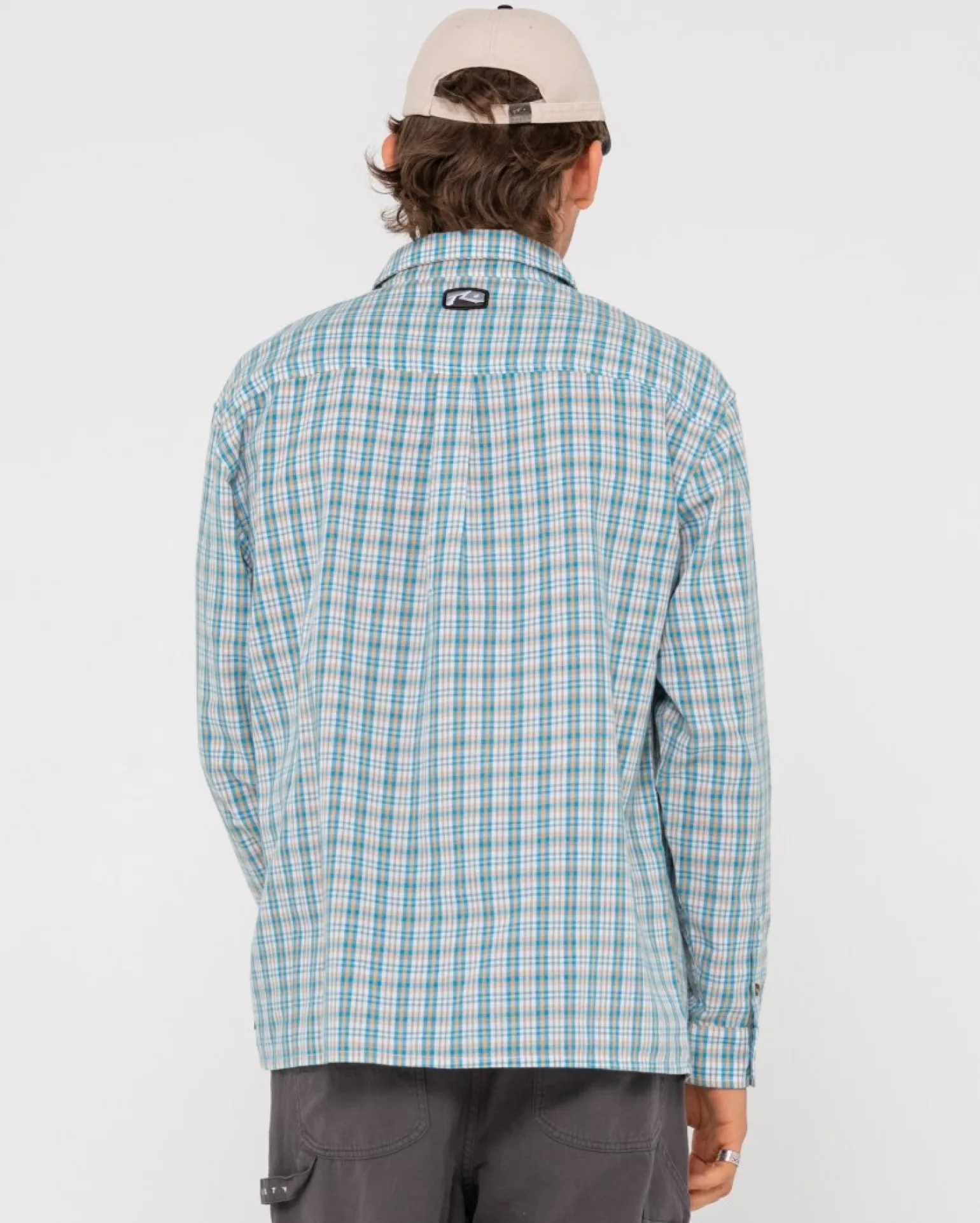 Datsun Relaxed Check Long Sleeve Shirt | Rusty Best Sale