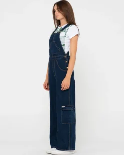 Dax Denim Cargo Overalls | Rusty Best