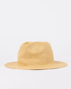 Dean Packable Wide Brim Straw Hat | Rusty Fashion