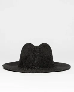 Dean Packable Wide Brim Straw Hat | Rusty Cheap