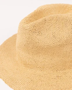 Dean Packable Wide Brim Straw Hat | Rusty Fashion