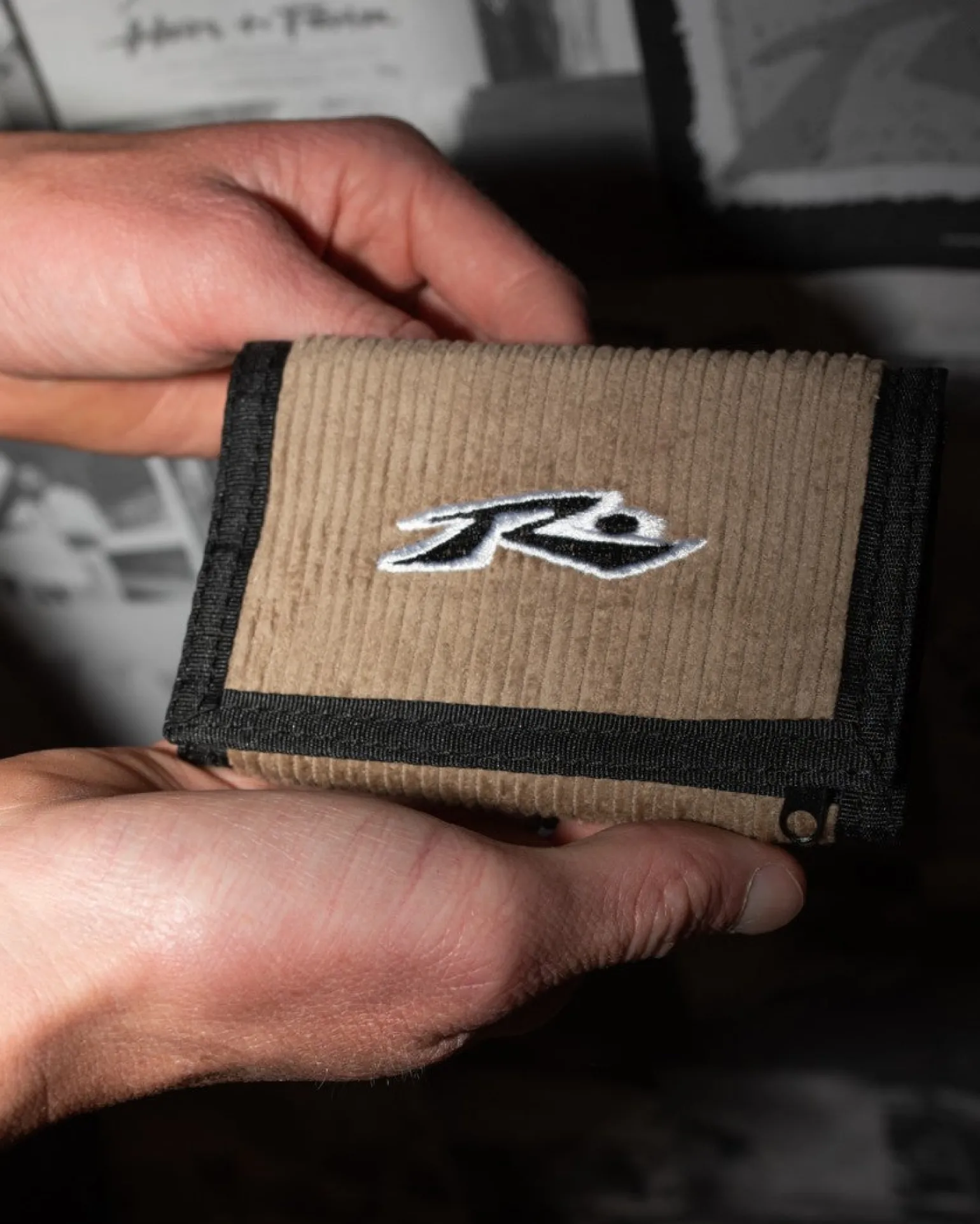 Decade Cord Tri Fold Wallet | Rusty Cheap