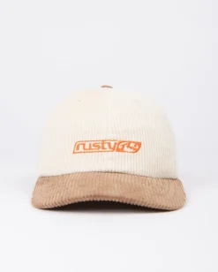 Demo Embroidered Cord Six Panel Cap | Rusty Cheap