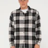 Dry Eyes Long Sleeve Flannel Shirt | Rusty Fashion