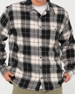 Dry Eyes Long Sleeve Flannel Shirt | Rusty Fashion