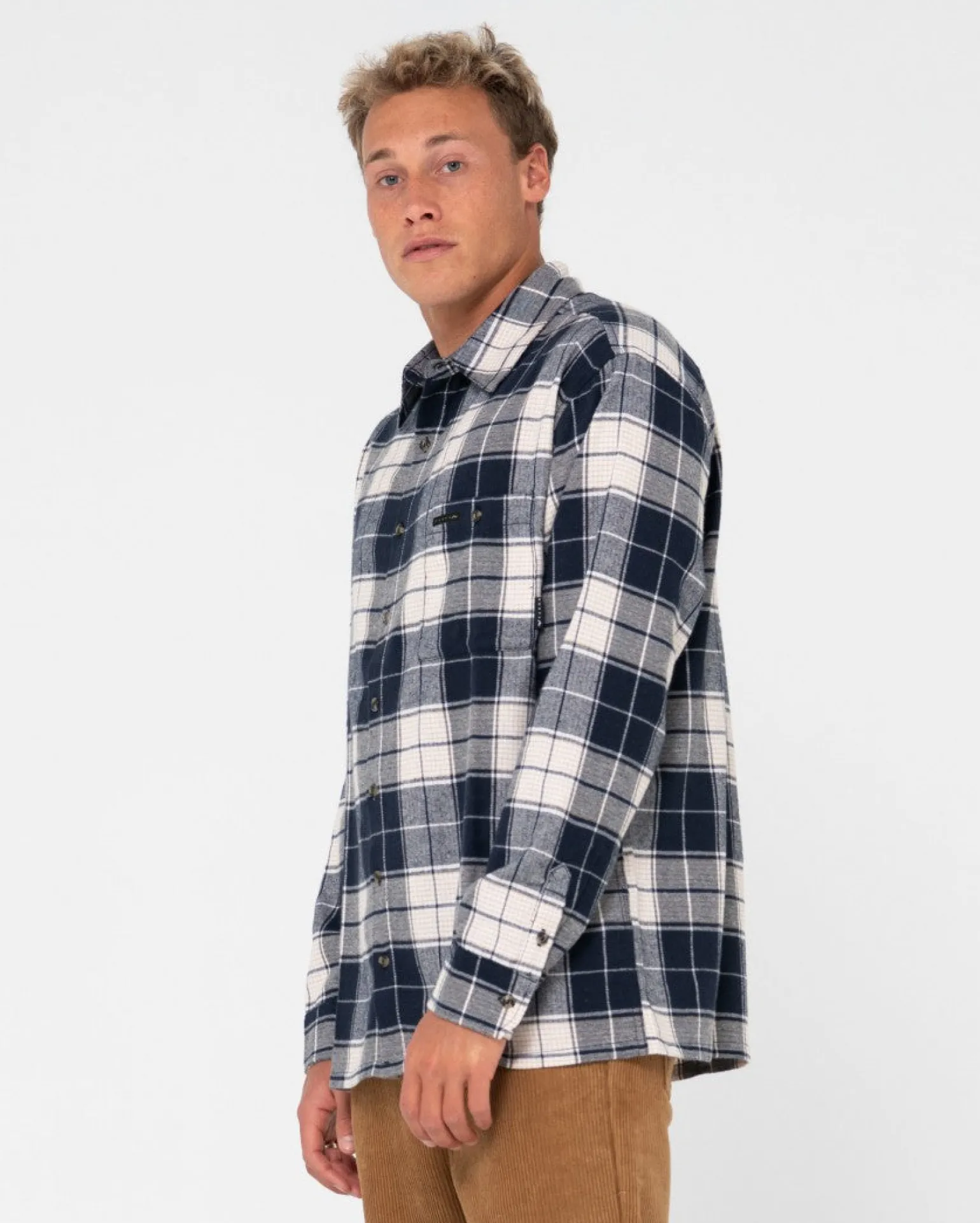 Dry Eyes Long Sleeve Flannel Shirt | Rusty Cheap