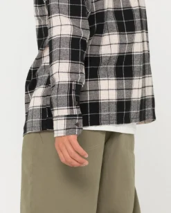 Dry Eyes Long Sleeve Flannel Shirt | Rusty Fashion