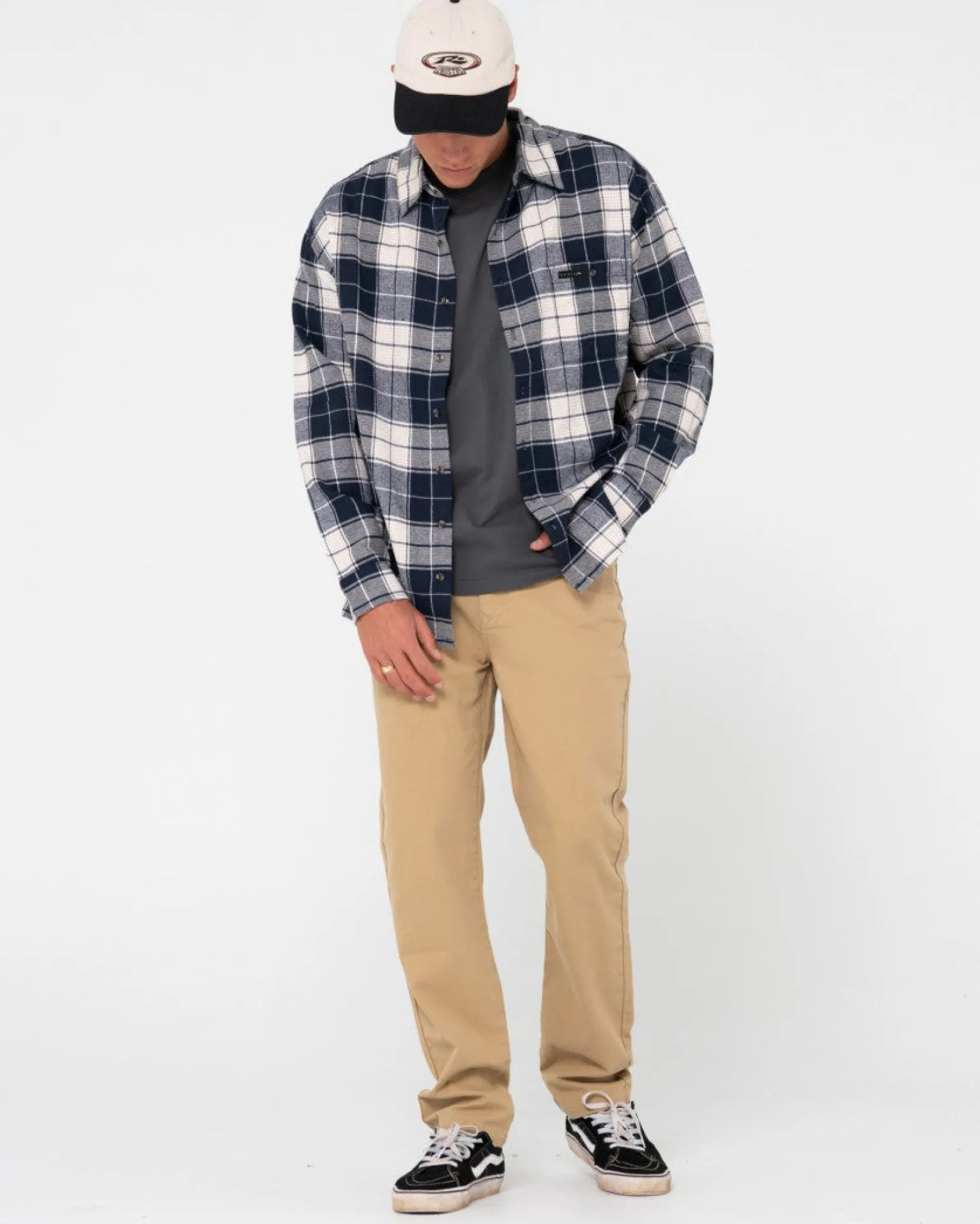 Dry Eyes Long Sleeve Flannel Shirt | Rusty Cheap