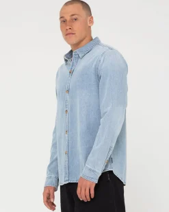 Dryver Denim Long Sleeve Shirt | Rusty Discount