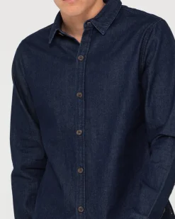Dryver Denim Long Sleeve Shirt | Rusty Sale